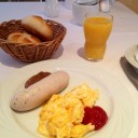宿の朝ごはん