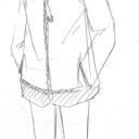 セイの全身ラフ絵