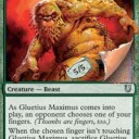 Gluetius Maximus・・・こんなカードあるんですねー