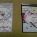 スリーブ構成紙届きましたー。