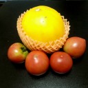 トマト採れたよ