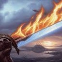 本日のAMCの受付は12：00～12：45です。特別商品に《火と氷の剣/Sword of Fire and Ice》プレイマット！