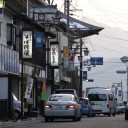 黄昏の街道