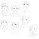 擬人化イラスト（曜日）