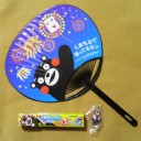 LAWSONでくまモンうちわ