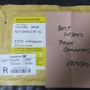 Volkan Bagaからカードが返ってきた