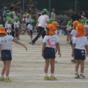 運動会を見に　大阪まで！