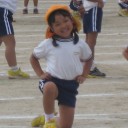 運動会を見に　大阪まで！