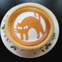 ついデコレーションにつられ・・・チーズケーキ
