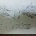 エレンとか六花ちゃんを描いてみたよ