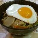 秋の月見丼！