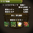 【パズドラ】トライフルーツ降臨【サタンパ】※追記あり