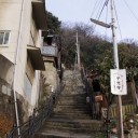 千光寺への道