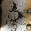 プレイマットに絵描いてみた！