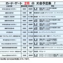 ２月前半の大会予定表！