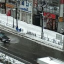 　雪の降る朝