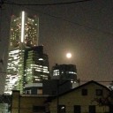 満月。