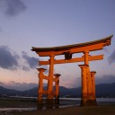 黄昏の空