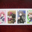 ファミ通文庫のトランプ風カード　Ｋ
