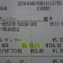 インサイトエクスクルーシブの燃費を算出（１８回目）