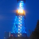 夜の札幌＠０.０３３μ。