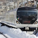 大雪の富士急
