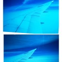 雲の上の青空