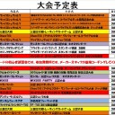 今週の大会情報なのん　　11月3日～11月11日