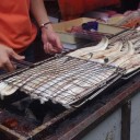 知立の弘法縁日名物は・・・　激安うなぎ！！