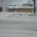 天の雪＊地上の星たち♪…Sapporo吹雪なう。