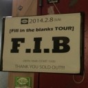 Fill in the Blanks tour@今池ハックフィン