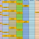５月の福井県内MTGイベントスケジュール表