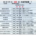 ５月前半の大会予定表