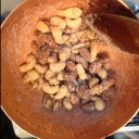 七味唐辛子風味チョコナッツアイスクリームの作り方