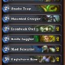 Hearthstone：今日のランクド（Face Hunterの限界、Shredder vs. Belcherの見直し）