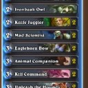 Hearthstone：近況＋S15のHunter