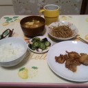 アーちゃんに起こされた♪
