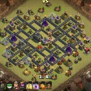 [クラクラ]TH9のgolaloonquake