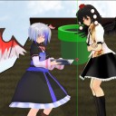 【東方MMD】背景はついた。モーションはつけられてない。