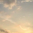*今日の夕方の空*