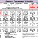 2016年1月の大会予定