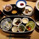 朝食は和でお粥