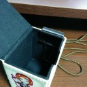 グランプリに向けた盗難&忘れ物防止グッズ作成中(試作品)