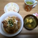 髪切って白髪染めて、式の準備♪