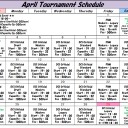 2016年4月の大会予定