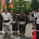 大相撲マス席デビュー