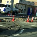 地震見舞の里帰り