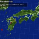 …熊本の地震が減っていて、逆に怖い…