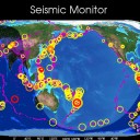 かなり強い太陽風が地磁気に当たってる／【M5.4】KERMADEC 【M5.2】SOUTH INDIAN 【M5.1】NORTHERN MID-ATLANTIC …
