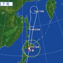 【青森県 土砂災害警戒情報／六ヶ所村、東通村】／台風第７号の中心は、１７日１７時半頃に、襟裳岬付近に上陸しました。